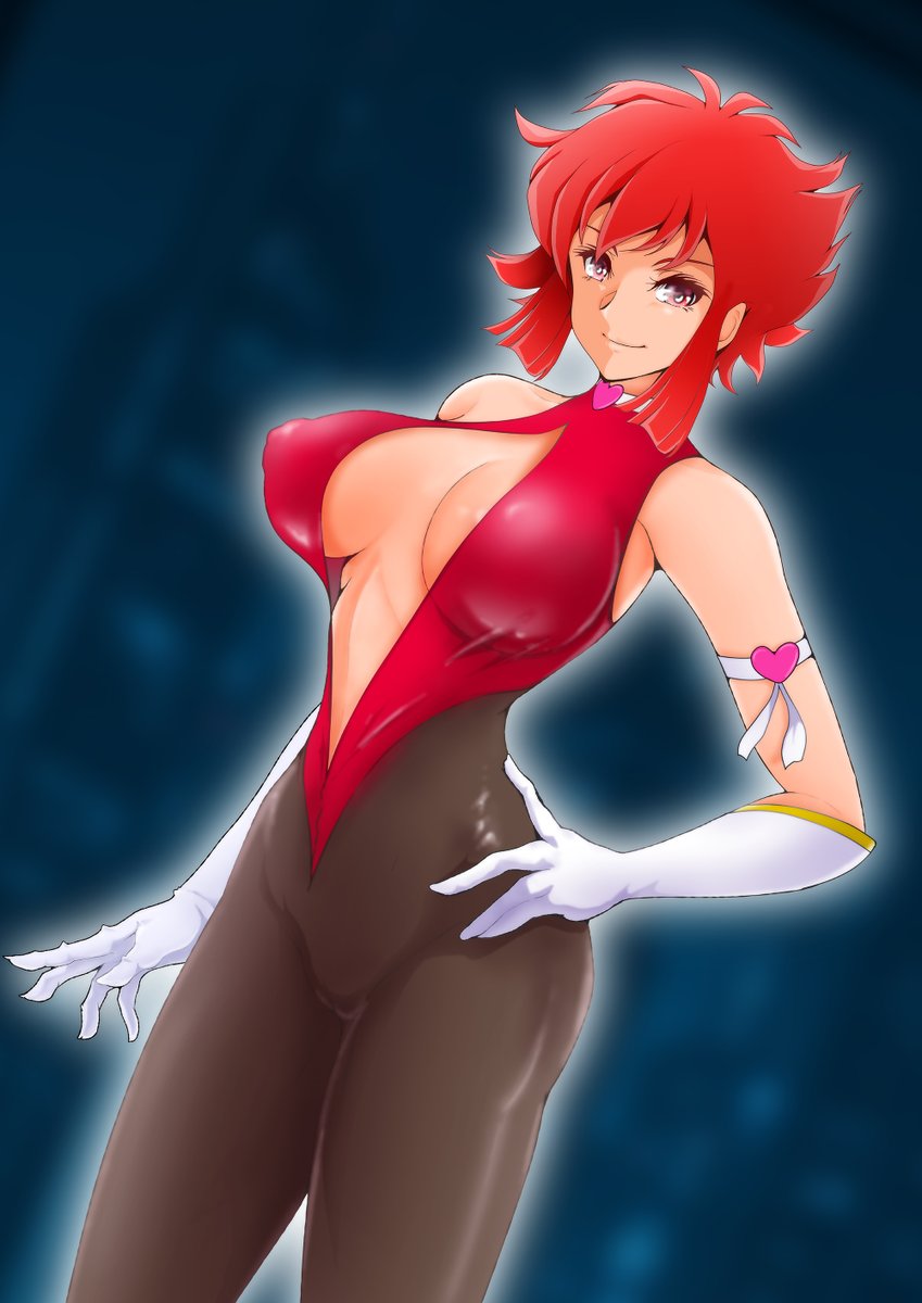 キューティハニーなのぜ。
しかしワイが描くとキューティハニーに見えん。。 