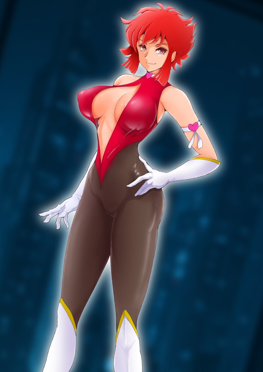 キューティハニーなのぜ。
しかしワイが描くとキューティハニーに見えん。。 