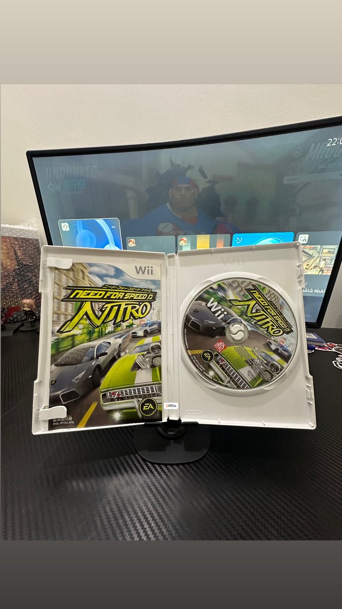 ll95tsh's tweet image. كنتوا تعرفوا انه في جزء حصري لNintendo 
تبع NFS ?

🎮 Need for Speed: Nitro

لمجموعتي 🫡🫡

#NintendoWii #NeedForSpeed #RetroGaming #VideoGames #GameCollector