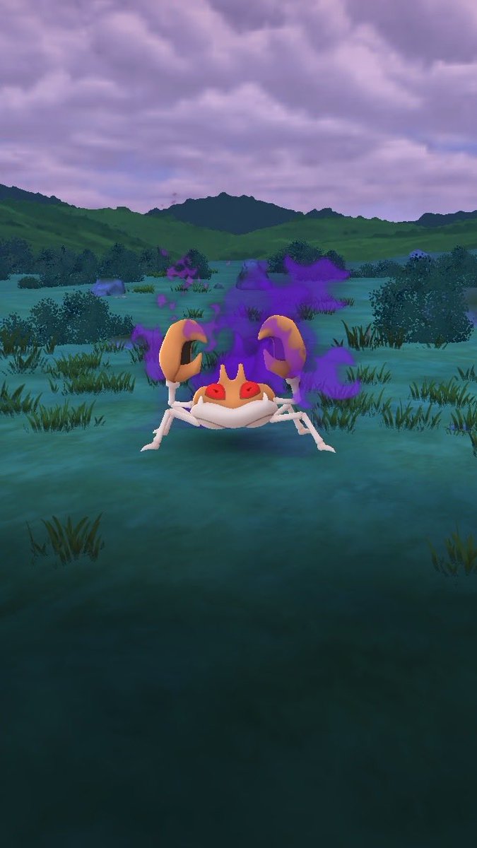 DinobotSnarl's tweet image. #pokemongo #Krabby #shadowpokemon