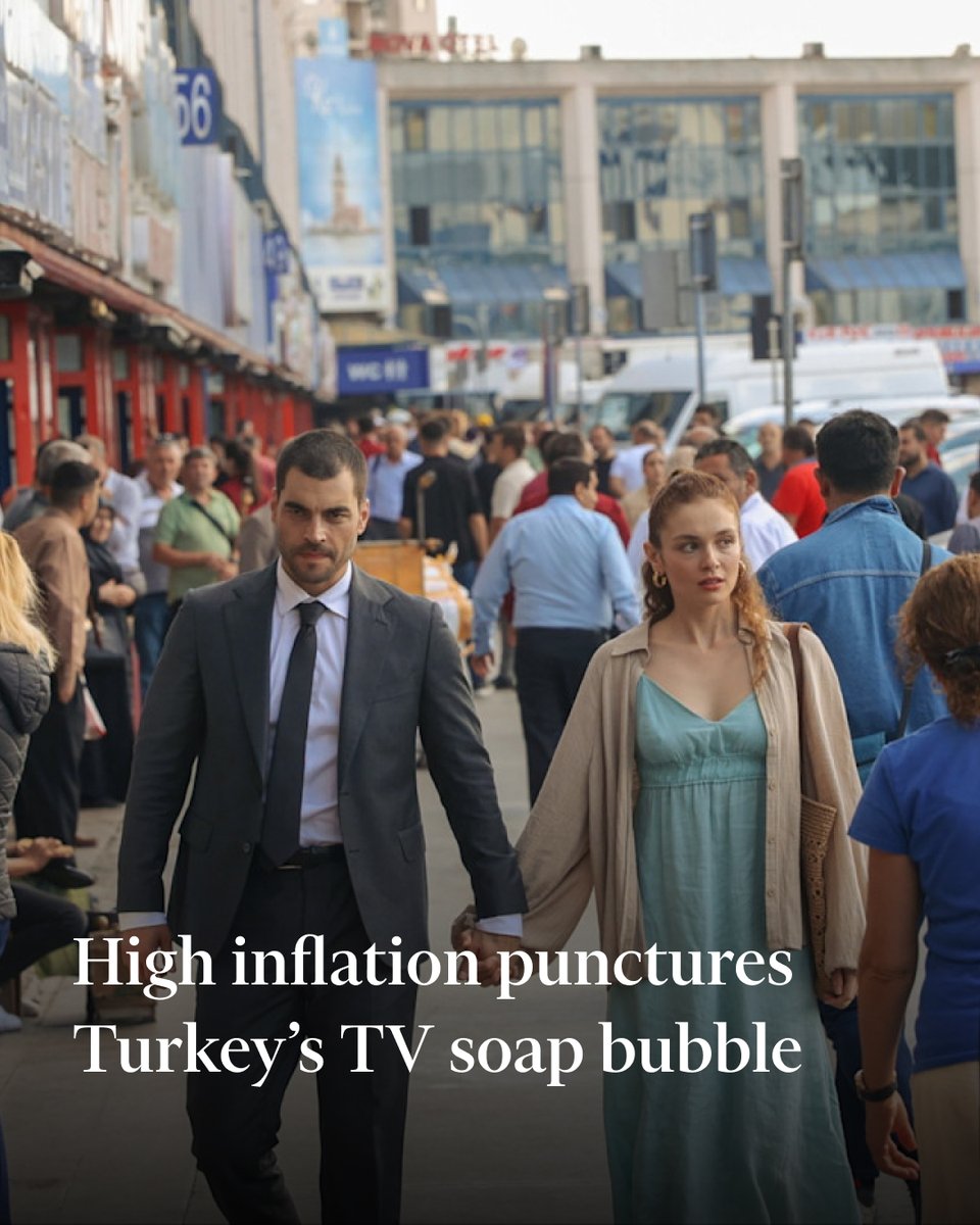 FT's tweet photo. Dizi television dramas popular across the world are a parable of the country's broader economic woes. https://t.co/ir37EWK4lu https://t.co/LvXWJhb2qU