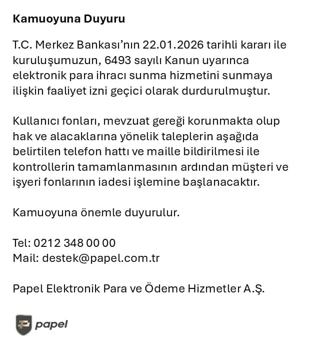 Papel tweet media