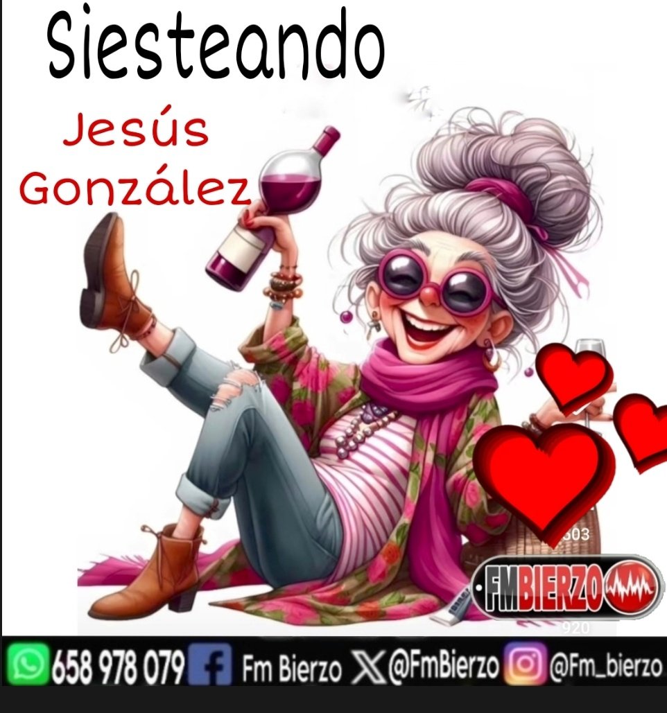 En la semana del amol...A mí se me ocurre que mejor nos amamos primero a nosotros mismos !!!
Me voy a dar un capricho y todo !♥️
Al lío 🕒 #siesteando 🕒
<a href="/FmBierzo/">FM BIERZO 107.3</a> <a href="/DuqueIzquierdo/">Charo Izquierdo Duque</a> <a href="/jemar666/">ChechuM</a> <a href="/julianB_S/">Julián Ballesteros</a> 
<a href="/serhumano91/">serhumano9</a> <a href="/palomi2904/">Paloma</a> <a href="/sanchezacebes69/">Jandro69</a> 
<a href="/diosdelbierzo/">Carlos ✌️🇪🇦</a> <a href="/LuisdeRenteria/">꒒ꀎꀤꌚꀷꏂꋪꏂꈤ꓄ꏂꋪꀤꍏ</a>