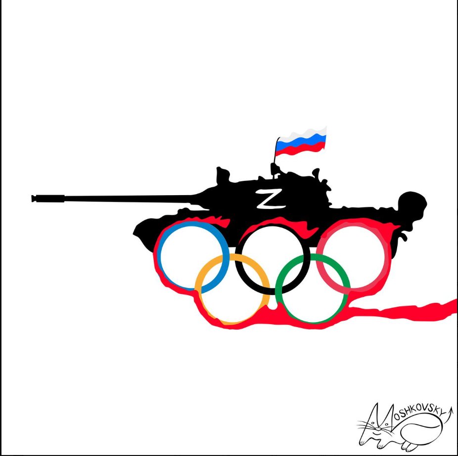 LilyFlowerPink's tweet photo. @saintjavelin Shame on @iocmedia shame!🤬
#BloodyOlympics https://t.co/EXXPAtOVEO