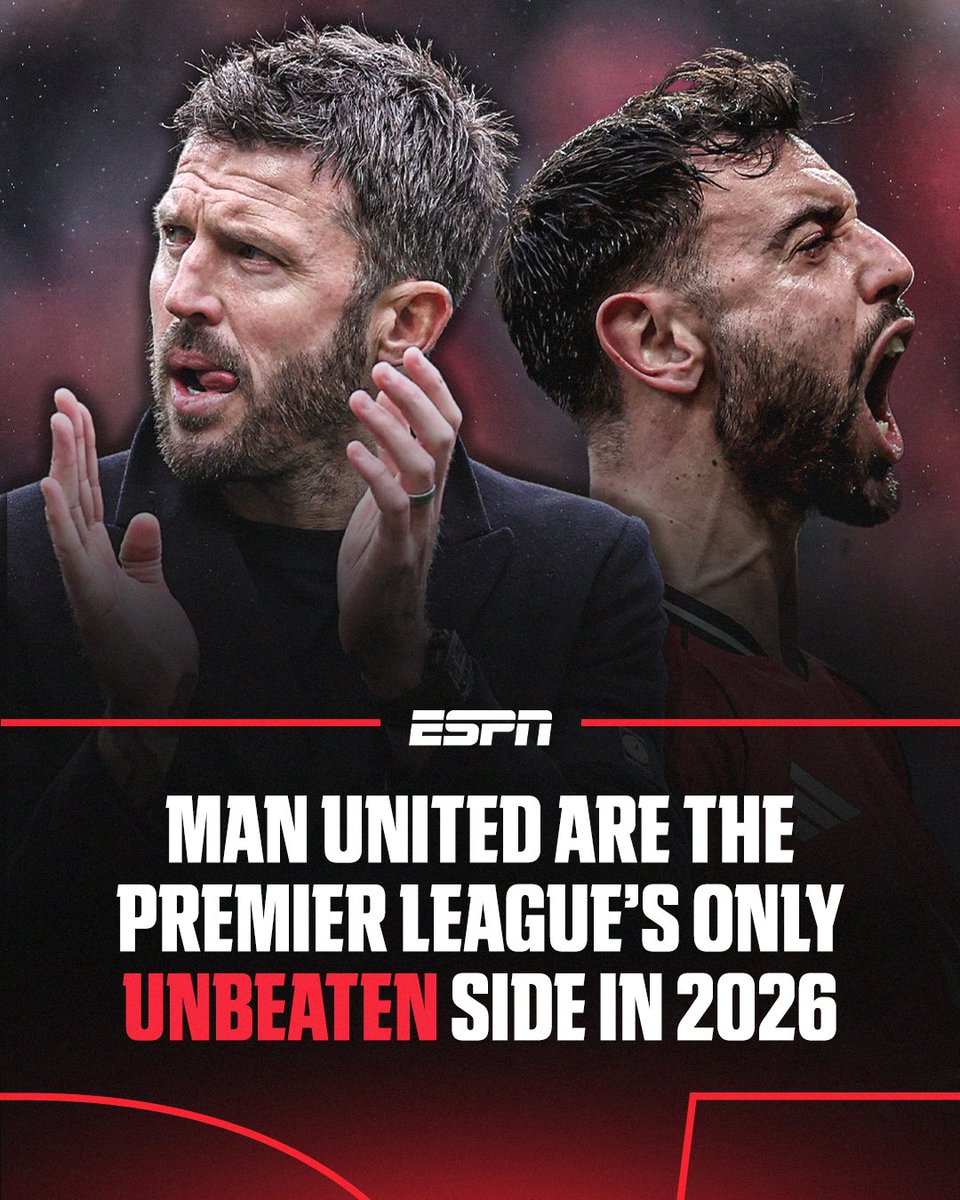 A strong start to life with Michael Carrick in the Man United dugout 💪