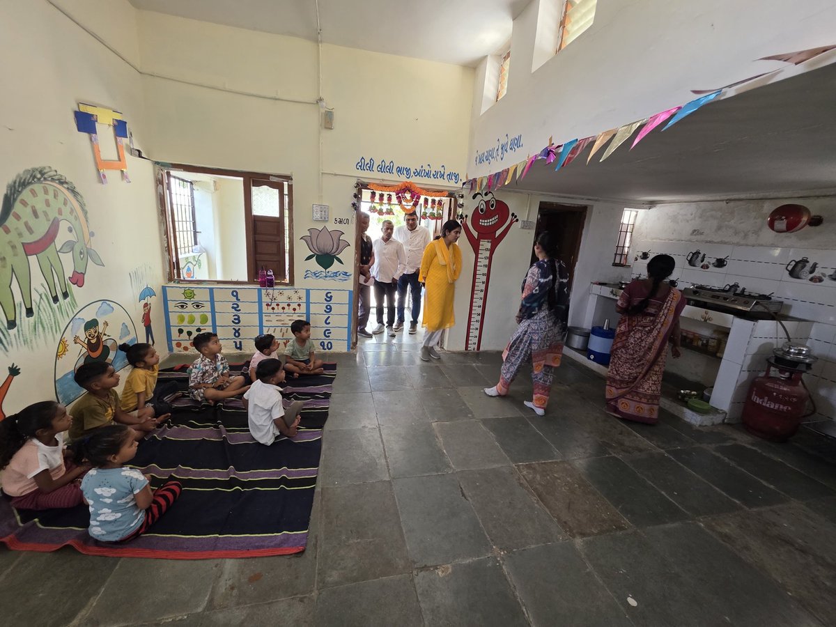 આજરોજ માન. જિલ્લા વિકાસ અધિકારીશ્રી દ્વારા વાઘોડિયા તાલુકાના નિમેટા આંગણવાડી કેન્દ્ર ની મુલાકાત લેવામાં આવી.

<a href="/CMOGuj/">CMO Gujarat</a> 
<a href="/PMOIndia/">PMO India</a> 
<a href="/GujDCoffice/">Guj DCoffice</a> 
<a href="/GujPRHDept/">Panchayat, Rural Housing & Rural Dev. Department</a> 
<a href="/InfoGujarat/">Gujarat Information</a> 
<a href="/Info_Vadodara/">Info Vadodara GoG</a> 
<a href="/CollectorVad/">Collector & DM Office Vadodara</a>