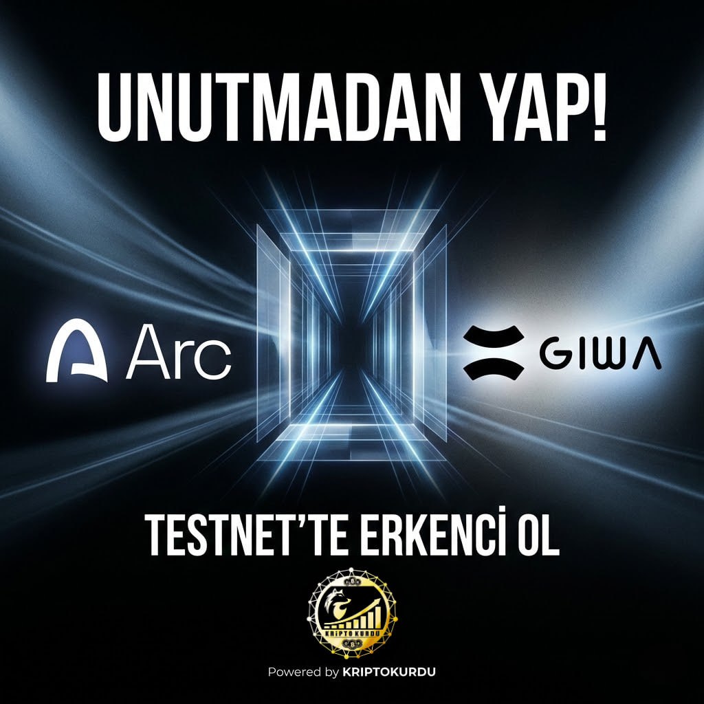 kriptokurduu's tweet photo. Unutmadan Yapın!

Kripto ekosisteminde erken davrananlar çoğu zaman en büyük avantajı yakalar.

Testnet’ler sadece deneme ortamı değildir çoğu büyük airdrop ve ekosistem fırsatı tam da bu aşamada başlar.

Keşfetmeye şimdi başlayabilirsiniz 👇

🔗 Circle şirketinin ağı Arc: https://t.co/ffFpMcIIuW
🔗 Upbit'in ağı Giwa: https://t.co/EES5VjJvzV
