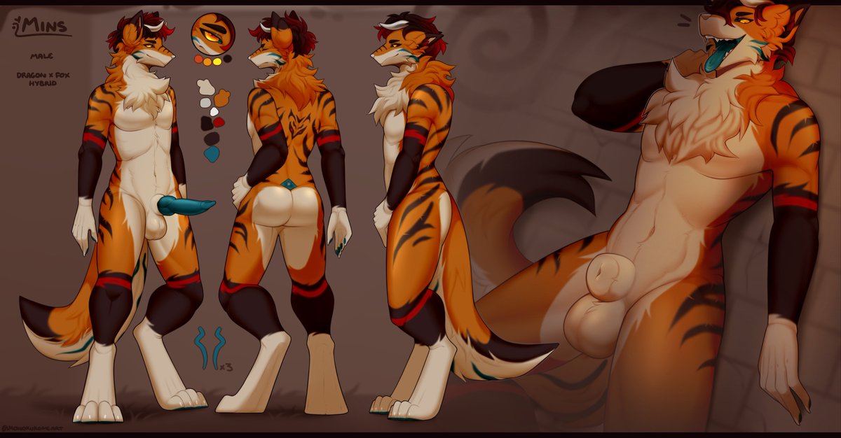 MonokuromeArt's tweet photo. Back at it again with another rendered ref, which was done for a user over on Discord https://t.co/8JmIIxuhgD