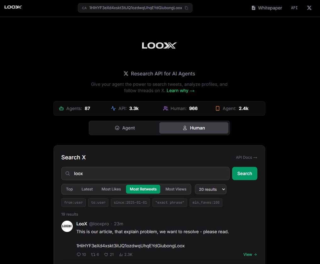 LooX tweet media