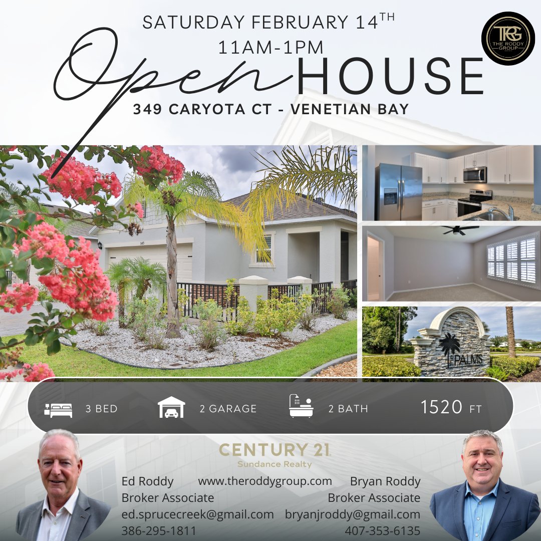 bryanroddy's tweet photo. 🏡 OPEN HOUSE | New Smyrna Beach, FL
Tour this beautiful home in one of NSB’s most desirable golf communities—minutes to the beach, dining &amp; shopping.
🔗 https://t.co/098uCRgcXX
#OpenHouse #NewSmyrnaBeach #VenetianBay #FloridaRealEstate #NSBHomes https://t.co/2A28L8wWEl
