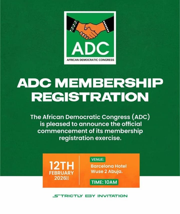 Tomorrow we officially start our membership registration drive 

ADC will do over 30million registered members in 3months

And we will not force anyone to register by the way! It will be purely organic 

Watch and see as it will play out!