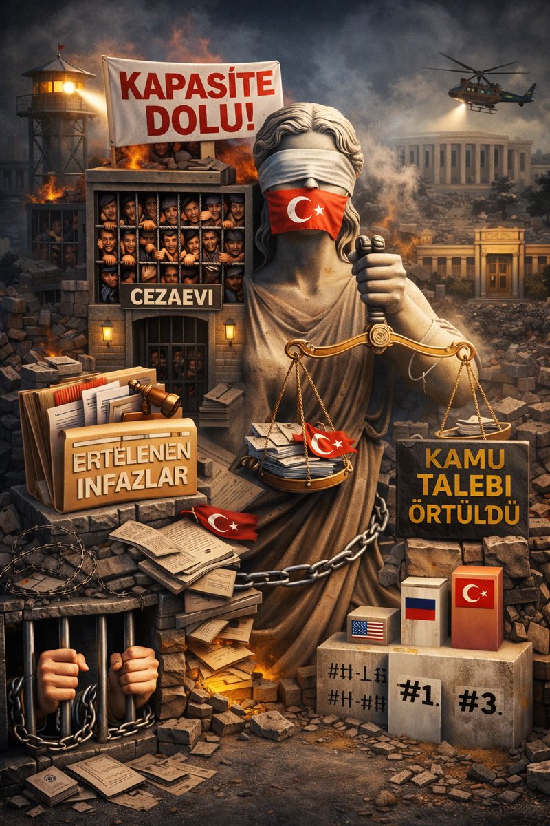 <a href="/abakingurlek/">Akın Gürlek</a> Kapasiteyi hafifletmeyen infaz düzenlemesi cezaevi gerçeğini değiştirmiyor, sistem puzzle oldukça büyüyor, Cumhuriyet tarihinin en ağır cezaları uygulanıyor ve halkın talebi sabırla bekliyor. <a href="/abakingurlek/">Akın Gürlek</a>