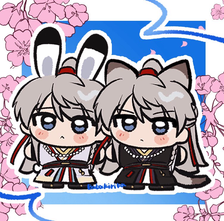 うさぎ師兄、ねこ師兄…
これはミニアクスタとアクリルシールになる🌸