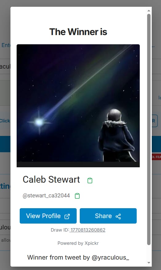 GGs, everyone! 🎮

Congrats to <a href="/stewart_ca32044/">Caleb Stewart</a> for winning the TROPICO RELOADED (steam key)! 👏

DM me to claim your prize. 😁

Thank you all for joining — more giveaways are coming soon. Stay tuned! 👀

#giveaway