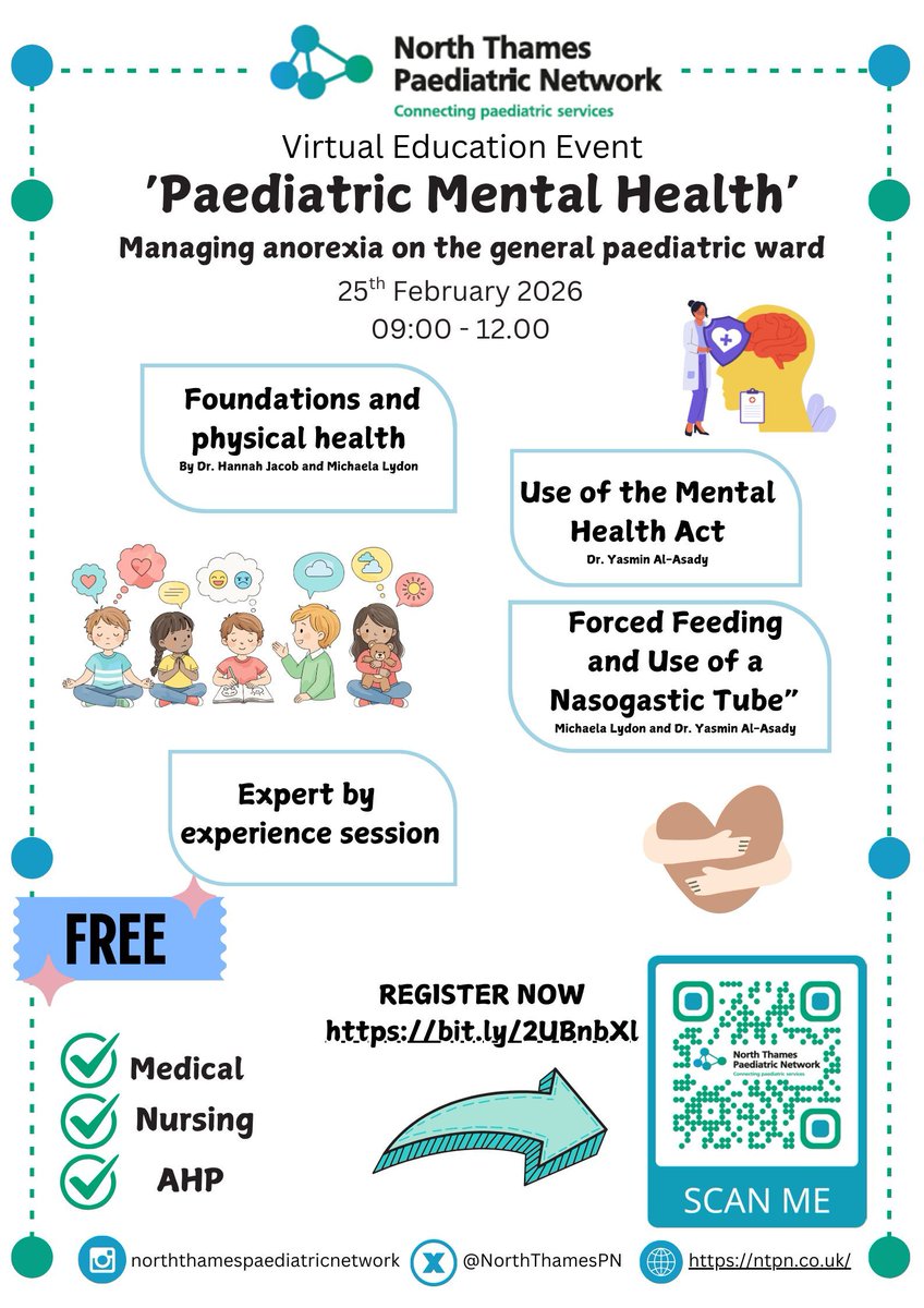 North Thames Paediatric Network tweet media
