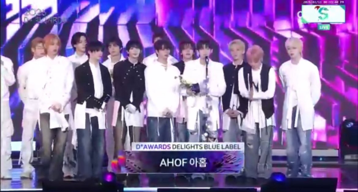 xoulsz's tweet image. CONGRATULATIONS AGAIN TO AHOF FOR WINNING 4 AWARDS AT D AWARDS 2026 !!!! WELL DESERVED MY NINE! I AM FOREVER PROUD OF YOU!!!

🏆 Delights Blue Label (Bonsang)
🏆 Dreams Silver Label
🏆 Best Rising Star (Boy)
🏆 Discovery Award

#AHOFatDAwards2026
#디어워즈 #DAwards #아홉