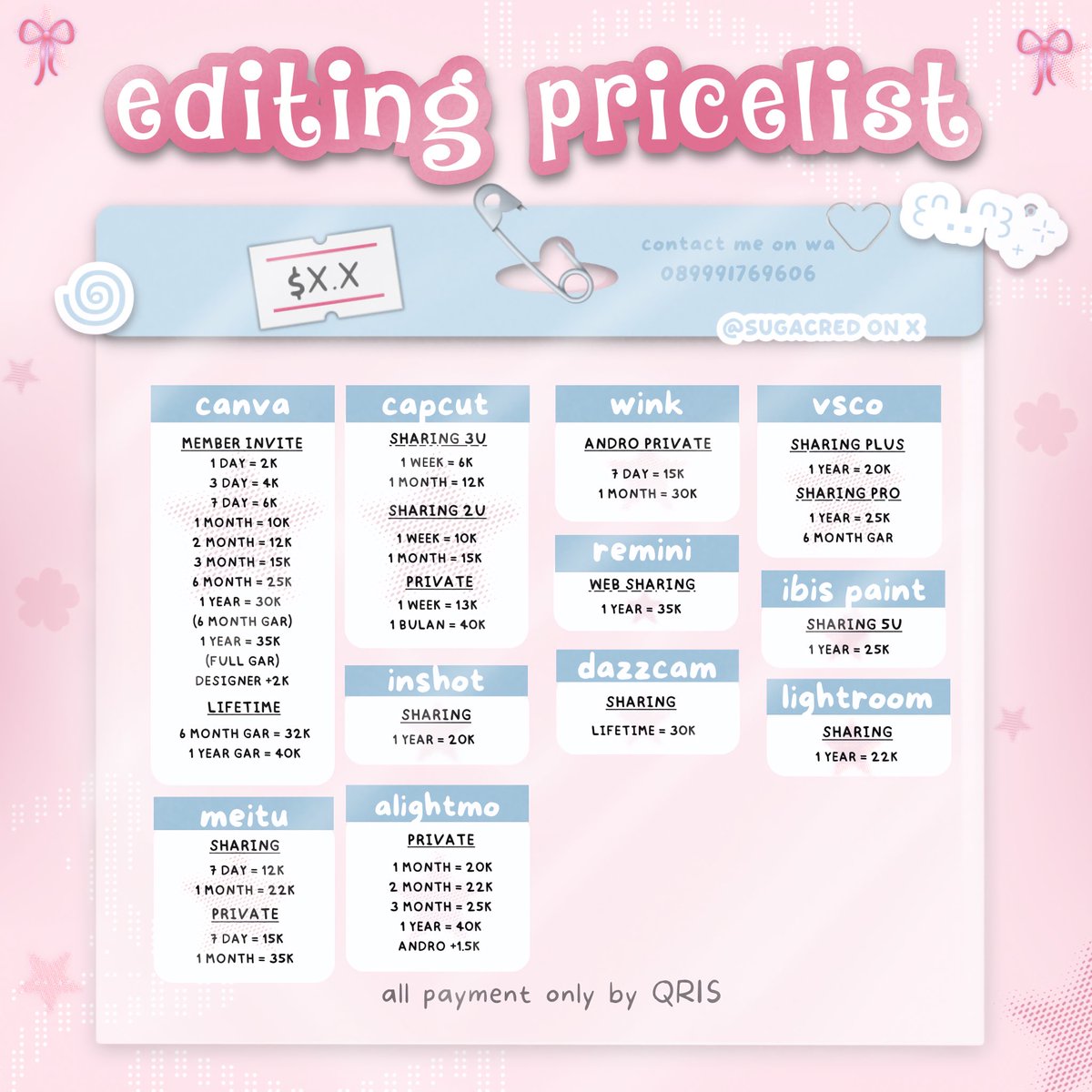 mevlle's tweet photo. @rdjadmrl ada kaa boleh cek ke profilku yaa buat contact dan testinya https://t.co/MaDduzvRji