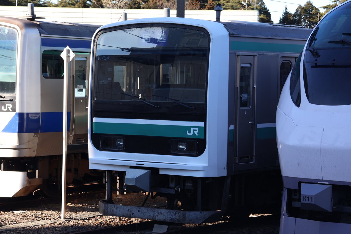 E657系カツK11編成 E501系カツK704編成 E531系カツK426編成 E531系カツ