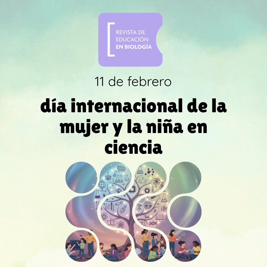 REB_ADBiA's tweet photo. 🟠La ciencia avanza cuando es diversa, inclusiva y abierta a todas las personas. Desde la @REB_ADBiA alentamos a seguir trabajando para que cada niña y cada mujer que quiera dedicarse a la ciencia pueda hacerlo🟠

#diainternacionaldelamujerylaniñaenciencia #vocacionescientíficas https://t.co/svZeWcNvrc