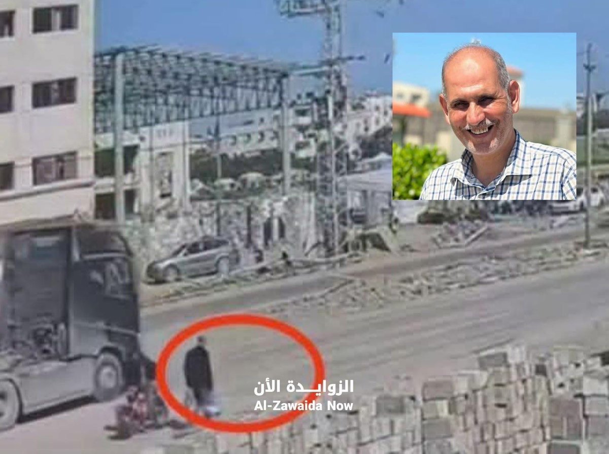 الأستاذ أحمد أبو دان "أبو العبد" من قامات بلدة الزوايدة، يمثّل حياة الغزّاوي بكل تفاصيلها. خرج من منزله لشراء بعض الأغراض، وفي طريق عودته صادف مرور بطلٍ من أبطال غزة بجواره، وفي اللحظة ذاتها اغـ.ـتالهما الجيش الإسرائيلي، ليكتب الله لهما الشهادة معًا.

هكذا أصبحت حياتنا معلّقة بين