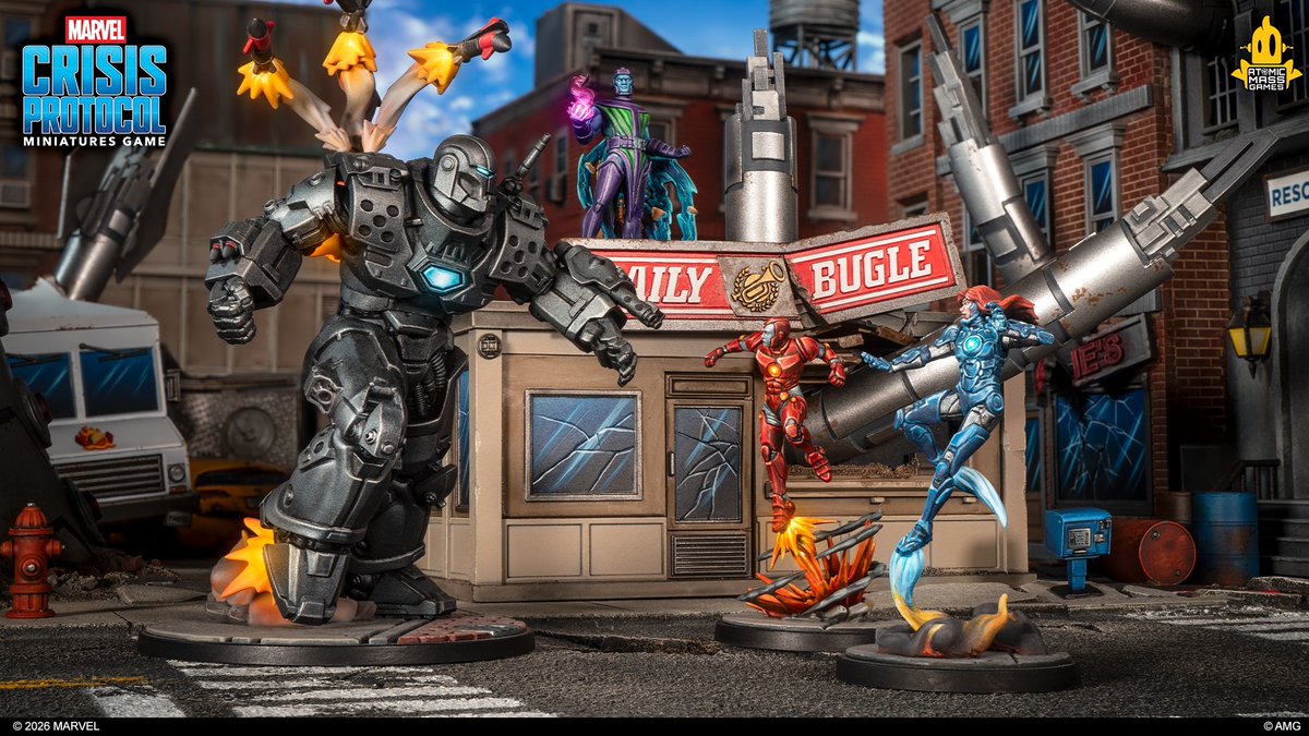 Face villains like Iron Monger, Kang and Dormammu with some new <a href="/atomicmassgames/">Atomic Mass Games</a> releases for #Marvel: Crisis Protocol - find out more here beastsofwar.com/pulp-punk-horr…