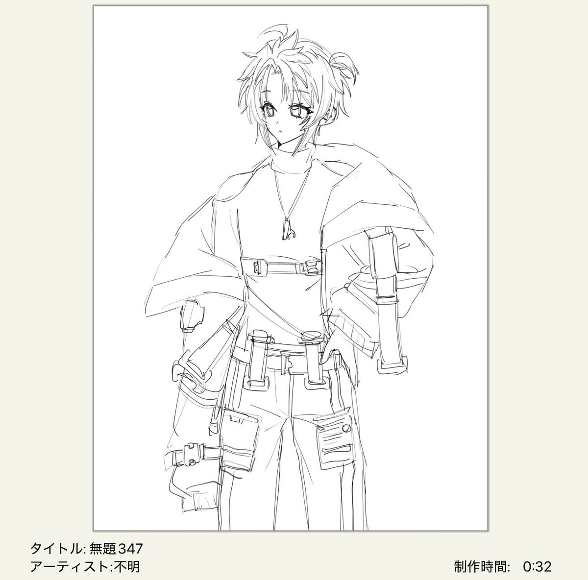 💡くん描き慣れすぎて普通の絵の3分の1の時間で描ける