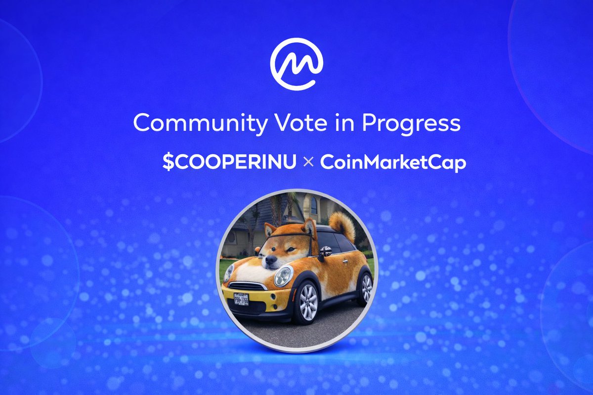 cryptoxsave's tweet image. 🚨 $COOPERINU はCMC上場に向けた最終段階に入ってきた。

残りの票数はそこまで多くなく、
今のフェーズはホルダーの動きがそのまま結果に直結しやすい。

👇 ここから投票
tr.ee/cooperinu-list…

CMCに載れば認知度も上がり、
新しい資金やホルダーが入りやすくなる流れ。
$COOPERINU…