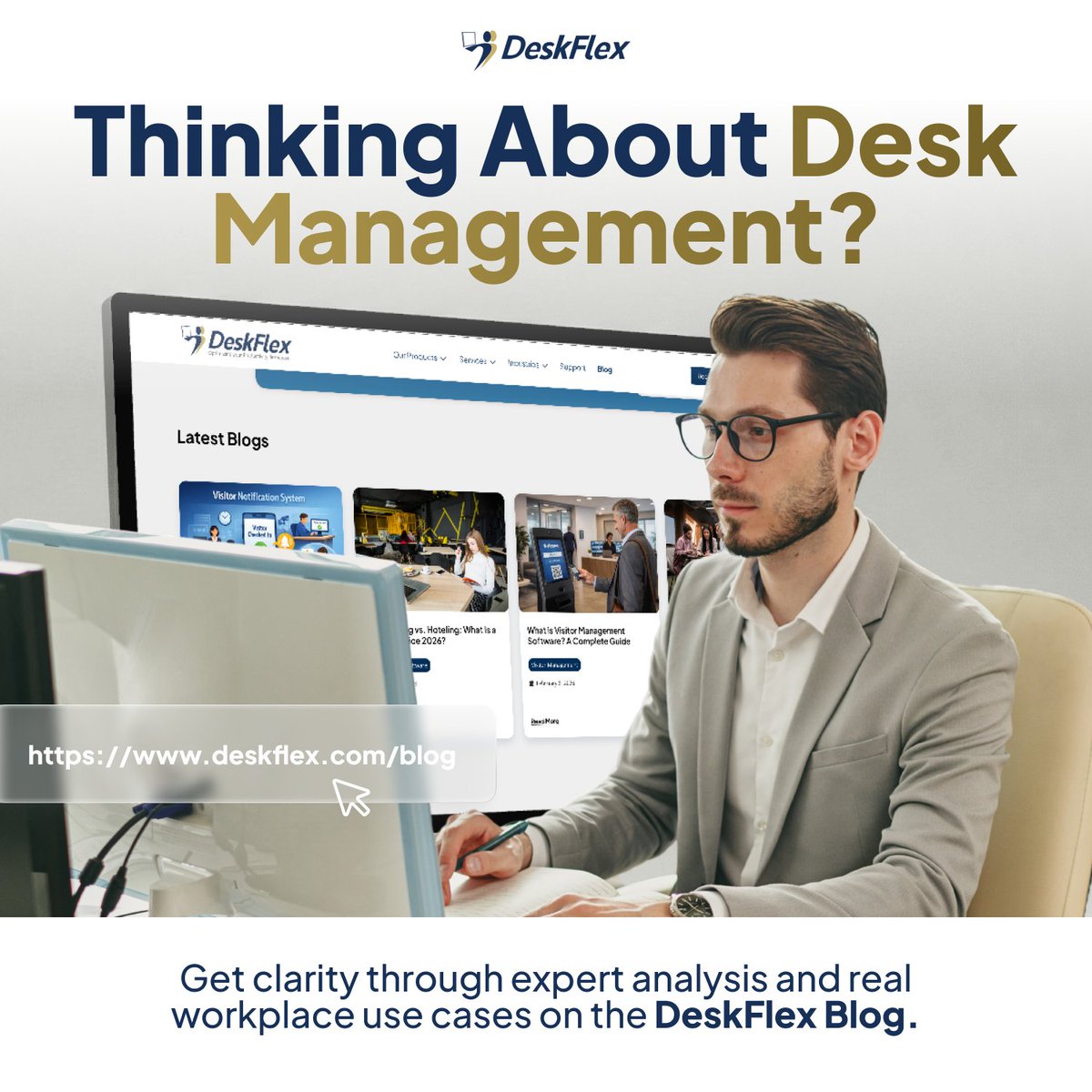 DeskFlex tweet media