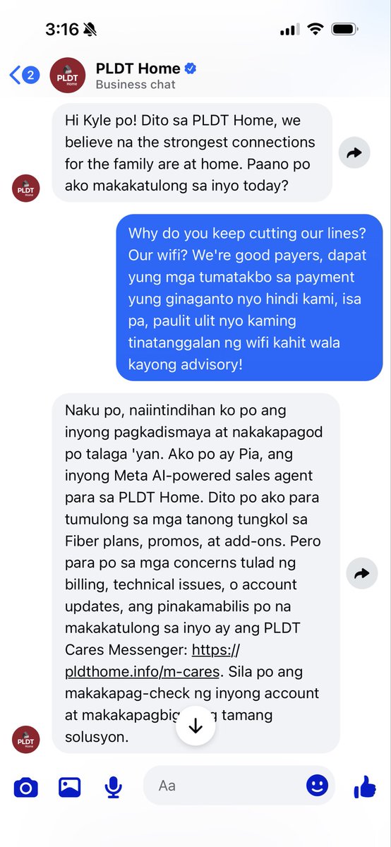 kuyewl's tweet photo. @pldt https://t.co/jmD4otF83S