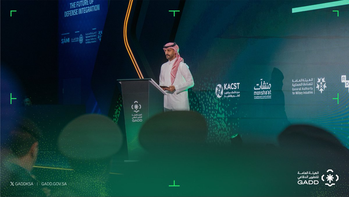 GADDKSA's tweet photo. انطلاق حفل #فعالية_الابتكار_الدفاعي، احتفاءً بالمبتكرين والأفكار النوعية التي تسهم في تطوير القدرات وتعزيز الجاهزية في المجالات الدفاعية والأمنية. https://t.co/imj34azhPA