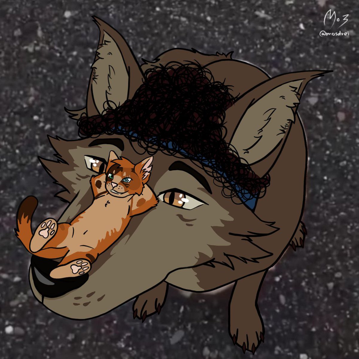 Cat dog, the dog with the cat
🎨<a href="/MosDrei_/">Mos</a>