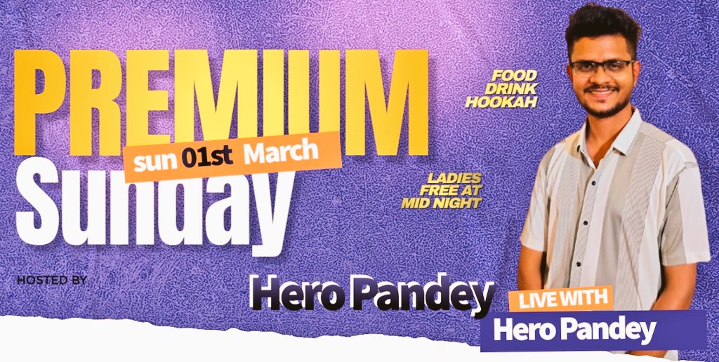 ICFCREATEDVLOGS's tweet photo. Coming soon Events show 
Premium Sunday 01st March 2026 
@Itsheropandey  #itsheropandey https://t.co/Jx4tFexz60