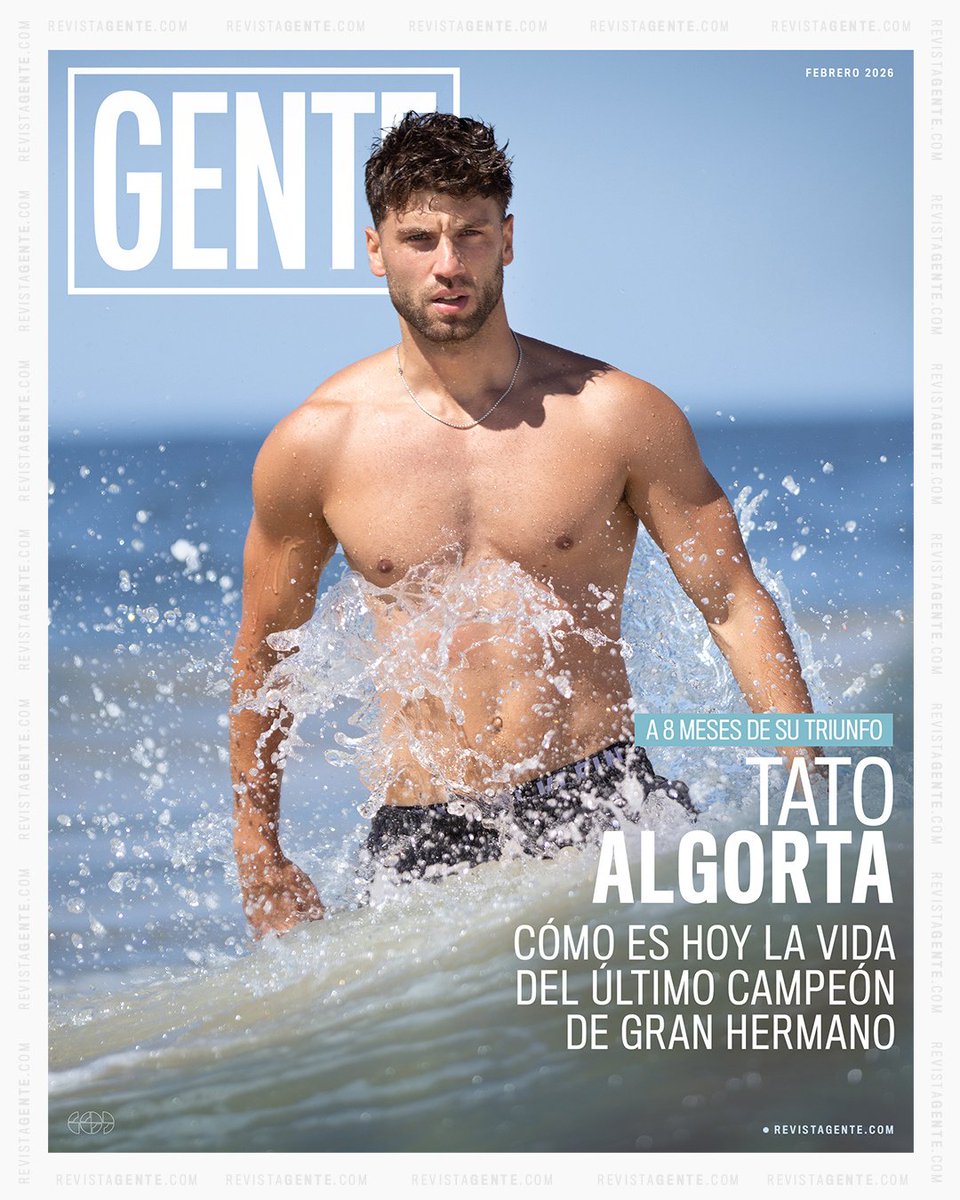 Tato en la Tapa de la Revista <a href="/genteonline/">GENTE</a> 

Link de la Nota Completa: revistagente.com/intimos/como-e…

#OnlyTato