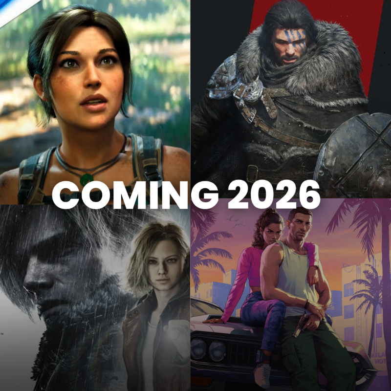 gamesdotgg's tweet photo. We're getting Tomb Raider, Crimson Desert, RE: Requiem and GTA 6 this year. 

What a time to be alive.