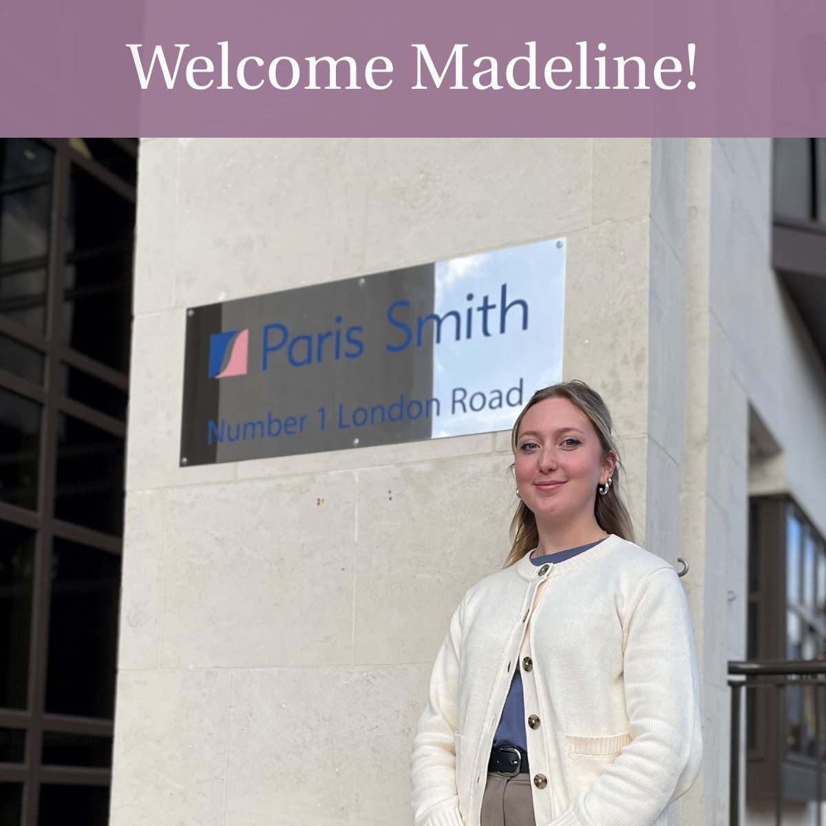 ParisSmithLLP's tweet image. We are pleased to welcome Madeline Scott to our Family team as a solicitor. 

Madeline will support clients across a range of family matters and strengthen the team’s work within the department.

#FamilyLaw #Solicitor
