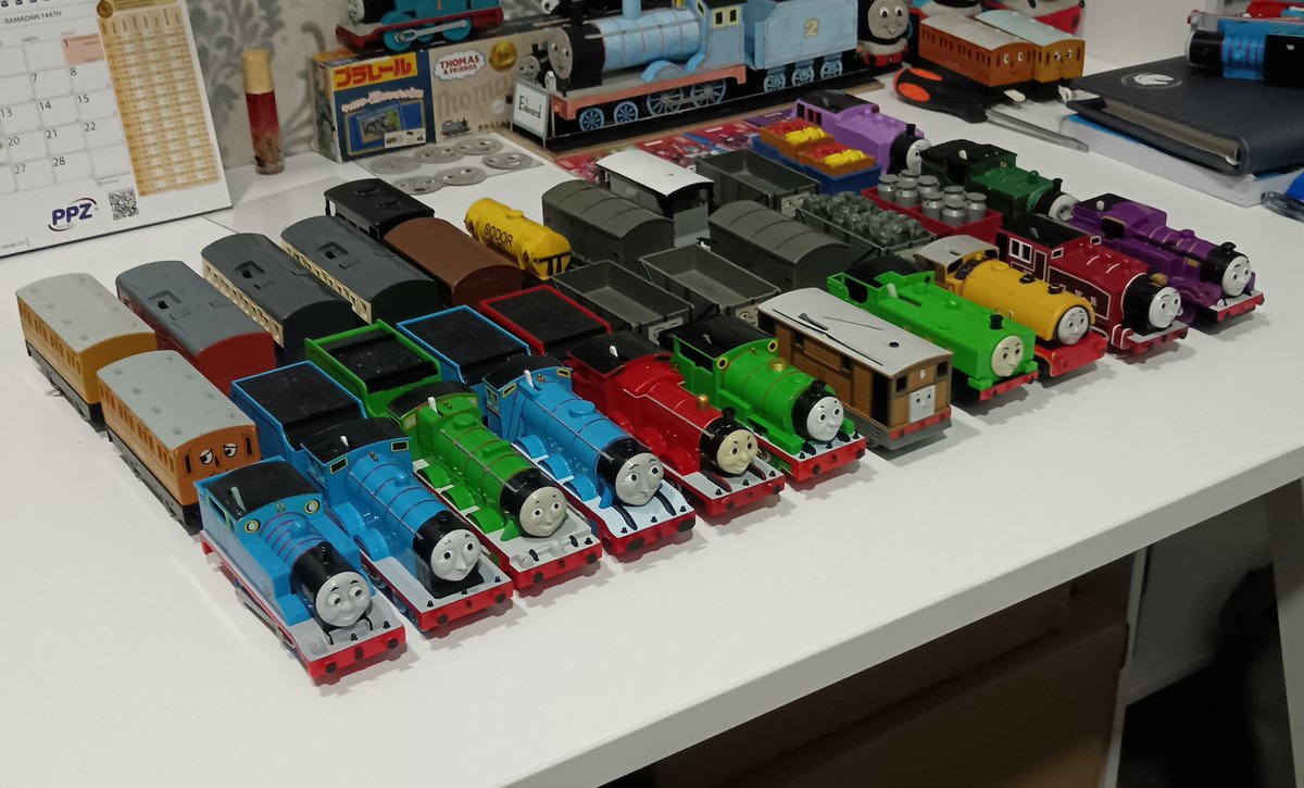 current collection. FYI not all the rollingstock included is the original