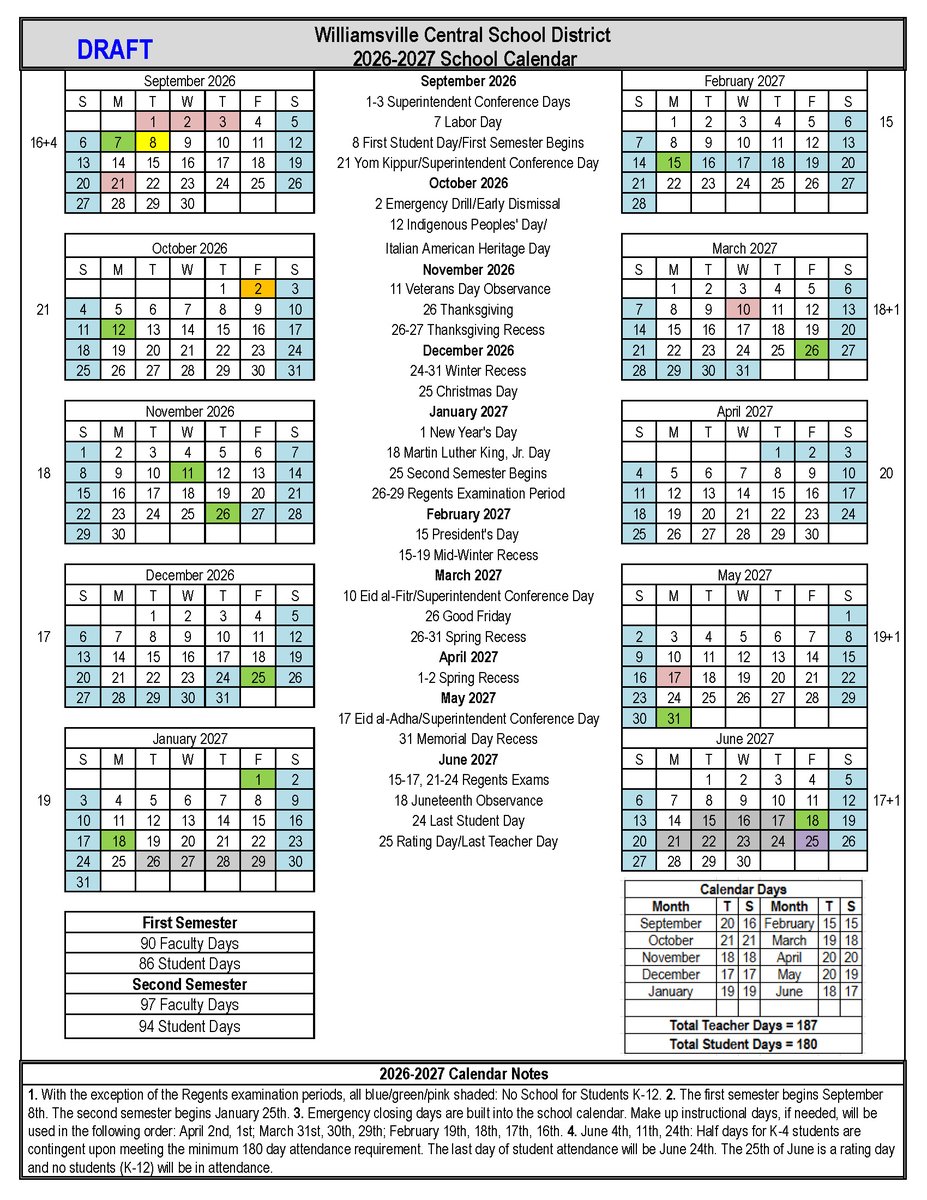 Williamsville CSD tweet media