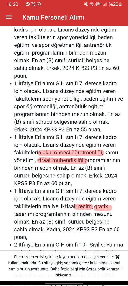 Ya tamm zorlarsak bazı bölümleri itfaiye teşkilatına alabiliriz ama RESİM GRAFİK OKUL ÖNCESİnin itfiaye ile alakası nedir‼️❓
HER BÖLÜM VAR ACİL YARDIM VE AFET YOKK
<a href="/AFADBaskanlik/">AFAD</a> <a href="/tokatvaliligi/">Tokat Valiliği</a> <a href="/TC_icisleri/">T.C. İçişleri Bakanlığı</a> <a href="/RTErdogan/">Recep Tayyip Erdoğan</a> <a href="/ahpehlivan53/">Ali Hamza Pehlivan</a> <a href="/TokatBelediye/">Tokat Belediyesi</a> <a href="/mkyazicioglutr/">Mehmet Kemal Yazıcıoğlu</a> <a href="/abdullah_koklu/">Abdullah KÖKLÜ</a>