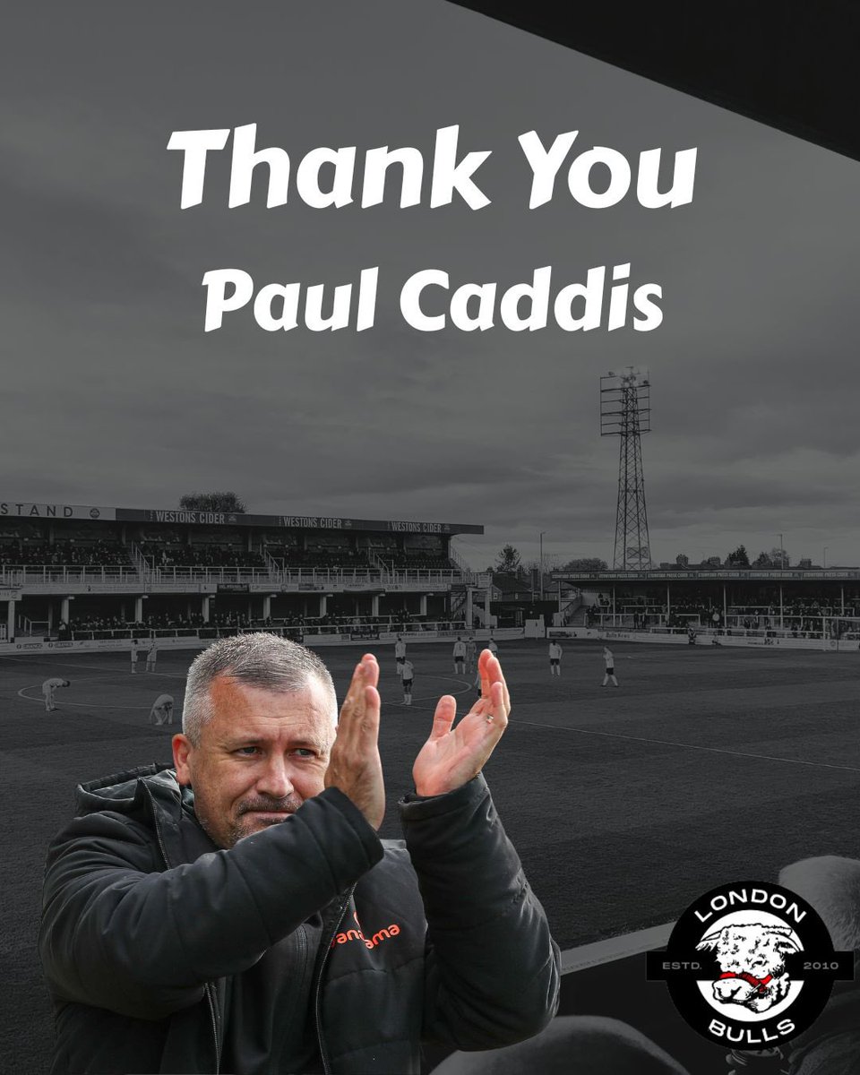 Thank you to Paul Caddis for your time as Hereford manager. 

Paul brought back the feel good factor to the club, connecting the players and management with the fans again. This season hasn’t gone the way any of us want. (1/2)