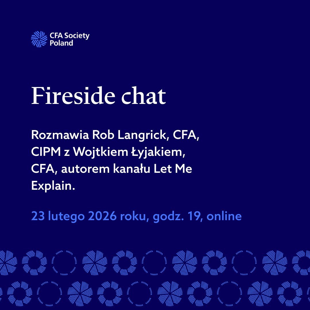 CFA Society Poland tweet media