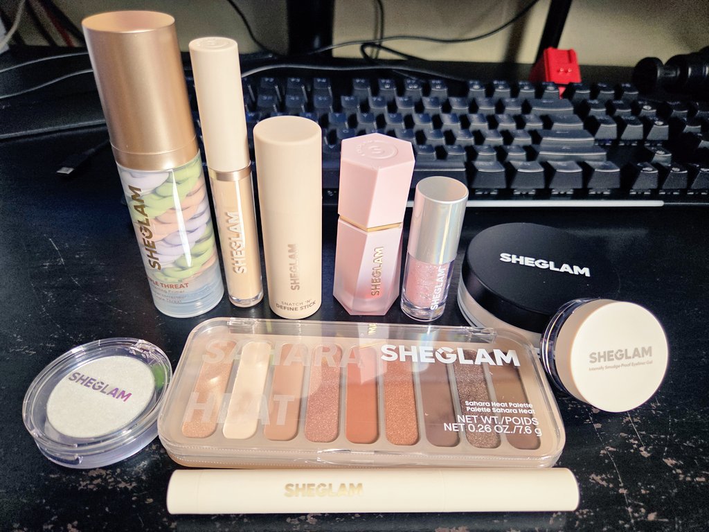 MIIXTURA's tweet image. Minha primeira compra na Sheglam 🥹