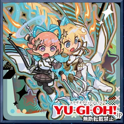 There is a Yu-Gi-Oh card alternative art that got announced, which looks like my favorite pair of VTubers.
<a href="/takanashikiara/">Takanashi Kiara (HoloEN)</a>