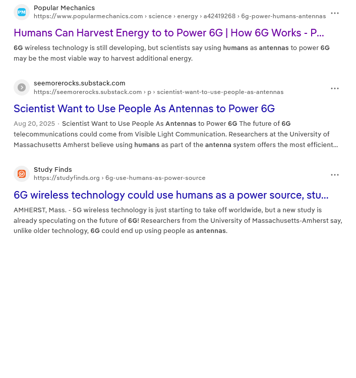 wheeloffreedom1's tweet photo. Why is my chipped body now staying NUMB from🛰️& 6G⚡️shocks?
I knew this 6G🛜 tech was coming after reading 2023 PM article👇
Scientists want to use people as antennas... but it's HUMAN TORTURE!
#BiochipTerrorists🧐💻using A*I*🧠RNM don't care abt torture.
but, Almighty God does⚠️ https://t.co/sN3xKg1pBP