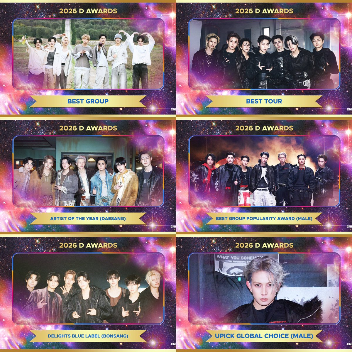 _idkpy's tweet image. กุร้องเชี่ยเลยตกใจมากนี่คือรางวัลที่ ENHYPEN ได้ในงาน D AWARDS 2026 หรอวะคือพี่ต้องเหมารถตู้ไปขนรางวัลให้แกมั้ย

ENHYPEN CARVES LEGACY ON D AWARDS
#ENHYPENonD_Awards2026 #ENHYPEN @ENHYPEN_members @ENHYPEN