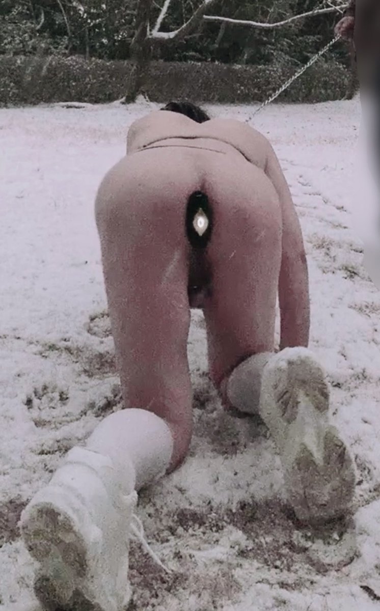 雪が降る中、暗くなるまでこのままの姿で連れ回されました💦