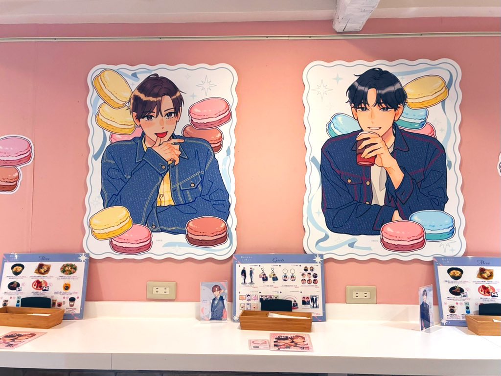 今日はぷよんちゃんと #恋をするならひれ伏して emocafeコラボに行き