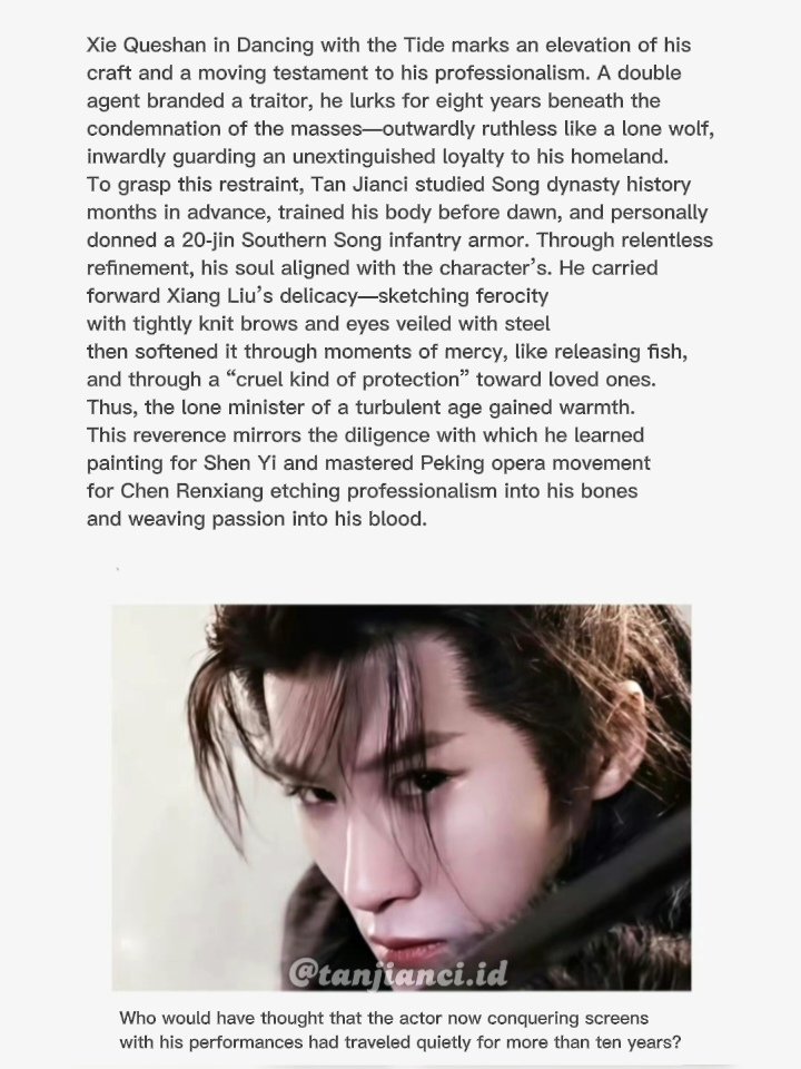 A real gem in the acting industry, he breathes a new soul into every character he plays. His performances are never surface-level—they are shaped by years of patience, discipline, and an unwavering respect for the craft. A decade is no short journey, and his persistence across