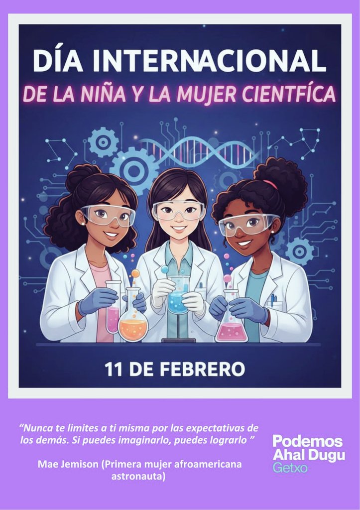 Invertir en educación y ciencia es invertir en igualdad, progreso y justicia social.
Apostemos por el estudio, la curiosidad y el pensamiento crítico.