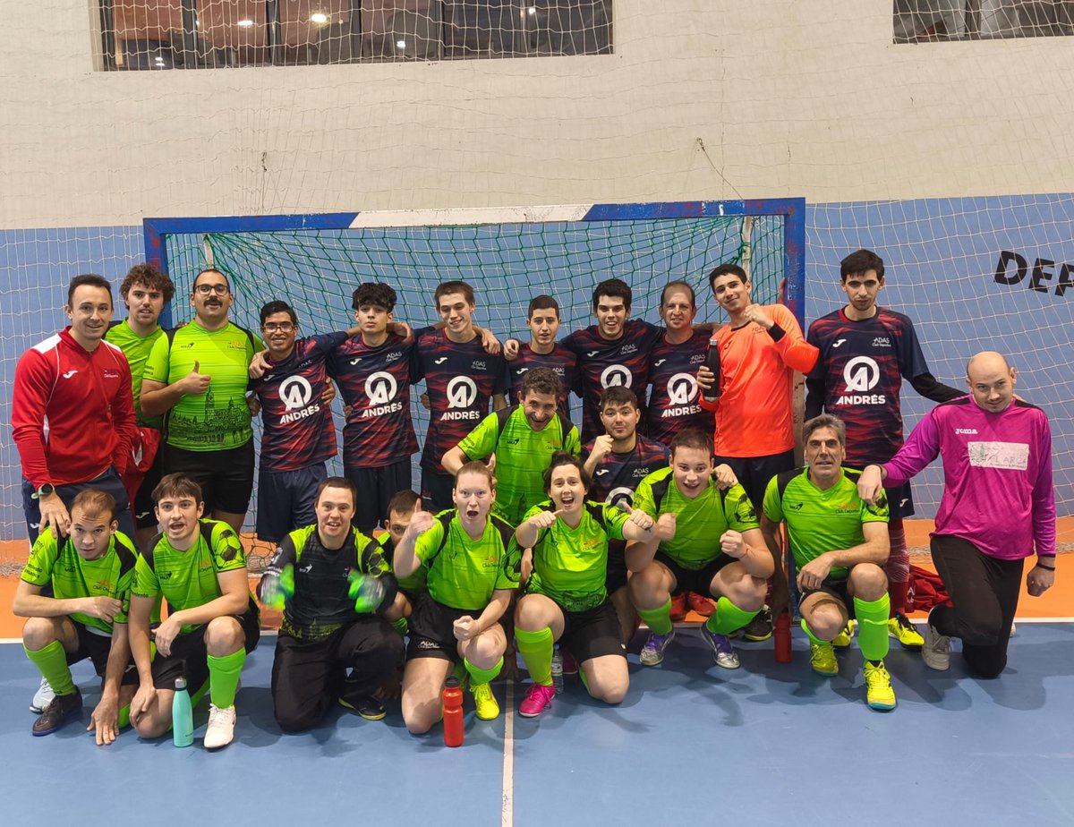 AsprodesSalaman's tweet photo. 💪 Gran jornada para nuestros equipos
El sábado disputamos la tercera jornada de liga en Olmedo y 4 de nuestros 5 equipos se alzaron con la victoria.
Seguimos sumando, creciendo y compitiendo con ilusión en cada encuentro. 🏆
#OrgulloDeEquipo #Liga #DeporteInclusivo @fedeacyl https://t.co/ZdxYbmYTNX