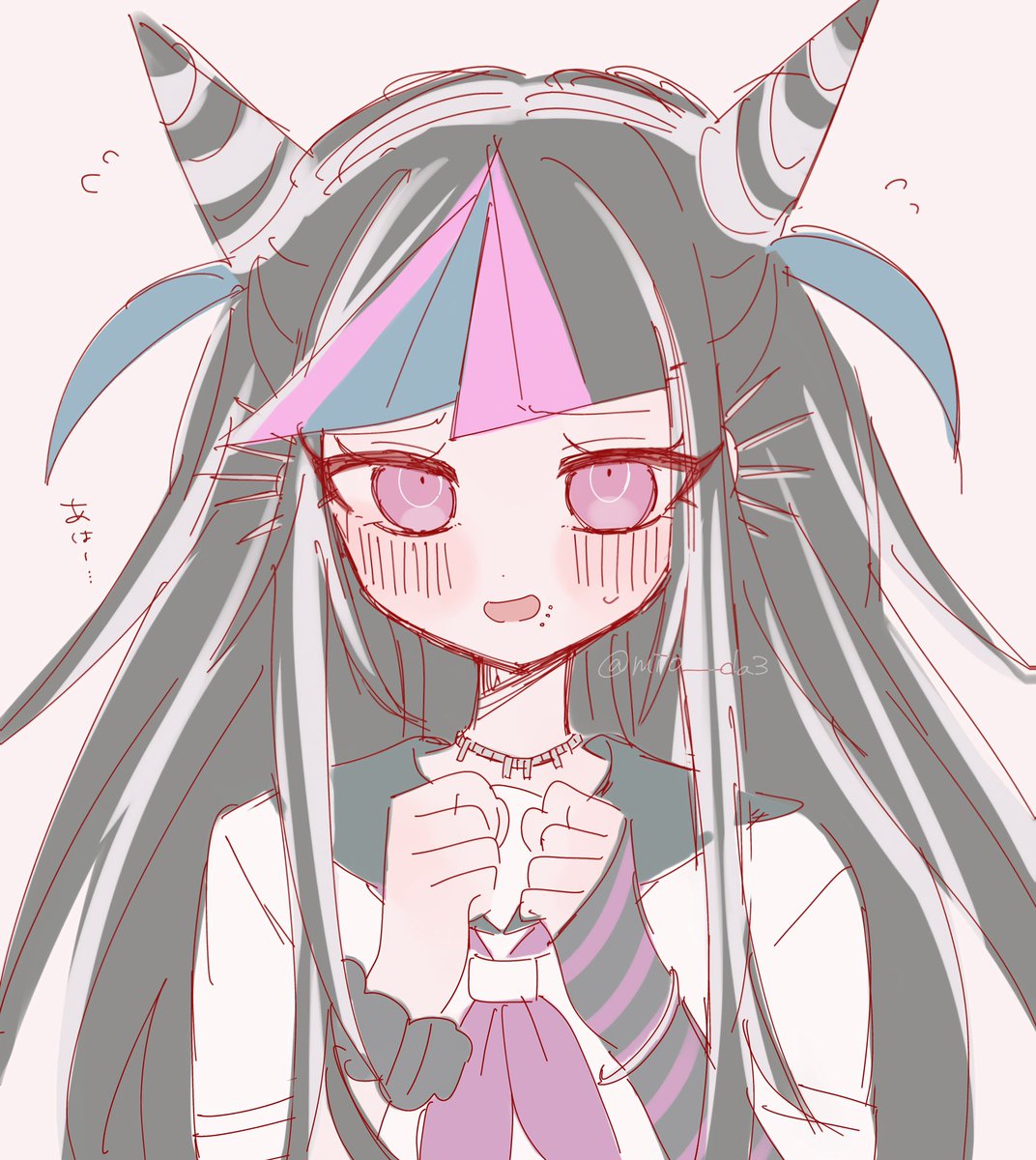 #danganronpa #ダンガンロンパ
澪田唯吹さん………т т